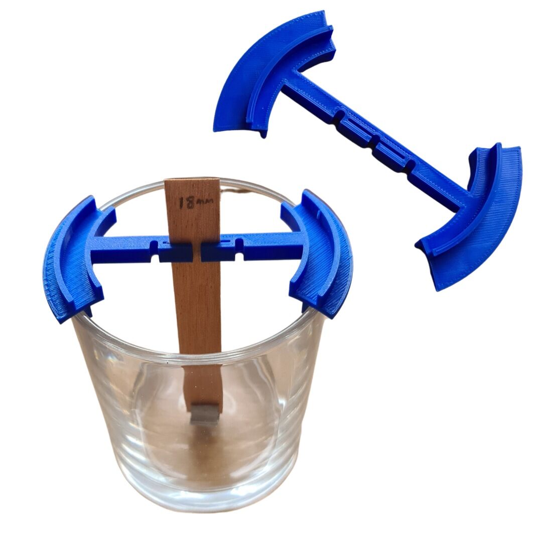 wood wick holder 1