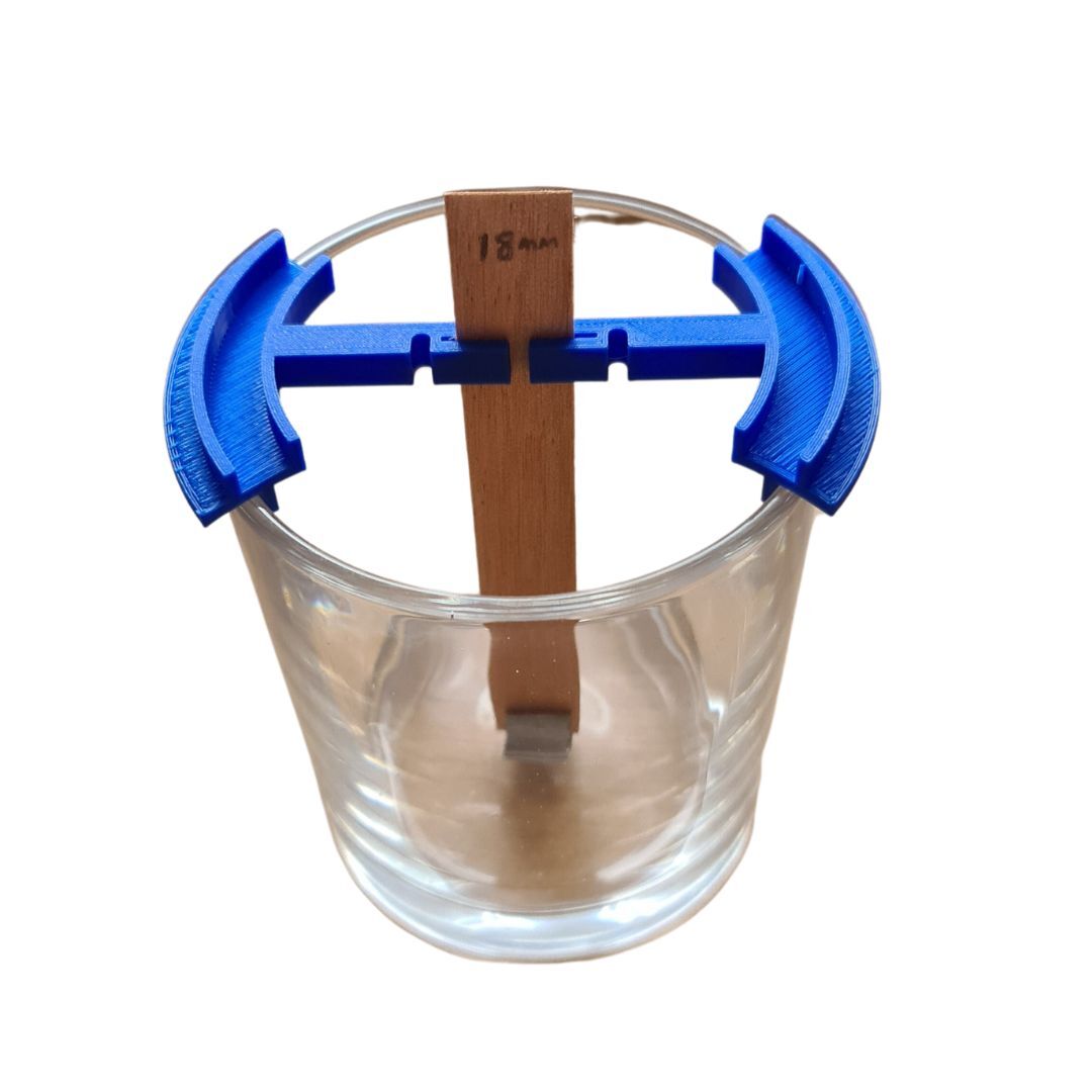 wood wick holder